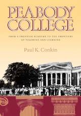 Peabody College -  Paul K. Conkin