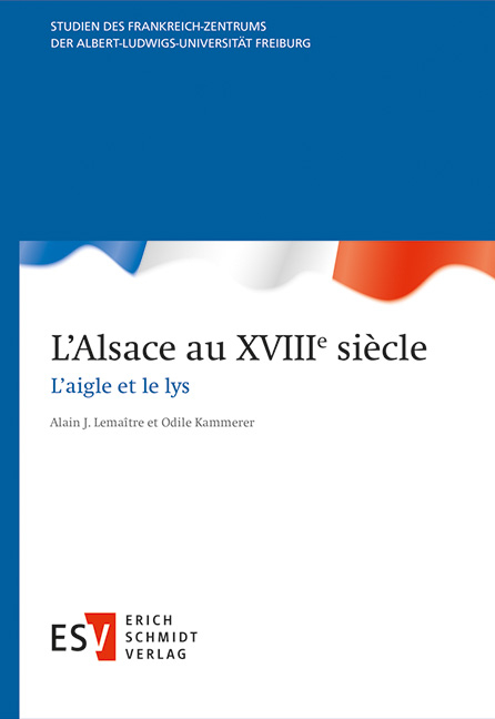 L’Alsace au XVIIIe siècle - 