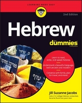 Hebrew For Dummies - Jacobs, Jill Suzanne