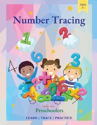 Number Tracing Book for Preschoolers -  Ria McKoby