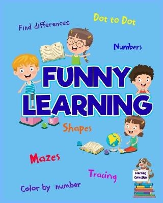 Funny Learning Activity book for Kids -  Axinte