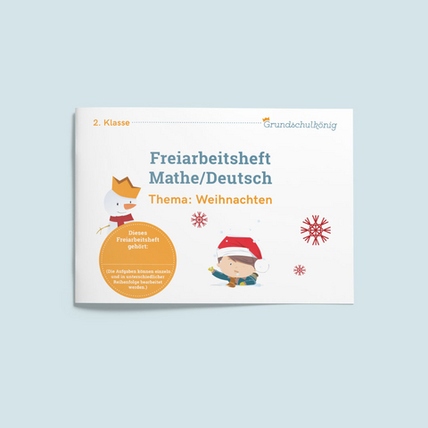 Freiarbeitsheft Weihnachten (2. Klasse) - Manuela Winter, Diana Wimmer