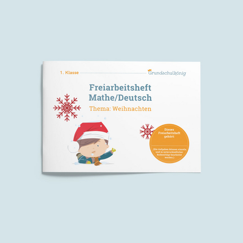 Freiarbeitsheft Weihnachten (1. Klasse) - Manuela Winter, Diana Wimmer