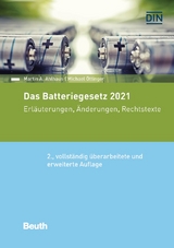 Das Batteriegesetz 2021 - Martin A. Ahlhaus, Michael Öttinger