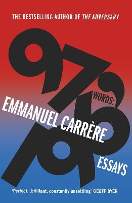 97,196 Words - Emmanuel Carrère