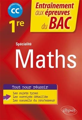 Spécialité maths 1re : CC contrôle continu - Nicolas Rauwel