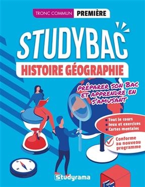 Histoire géographie, tronc commun, première : conforme au nouveau programme - Thomas (1990-....) Merle, Camille Guillon