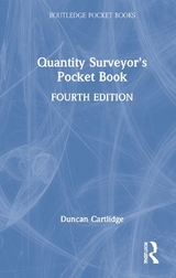 Quantity Surveyor's Pocket Book - Cartlidge, Duncan