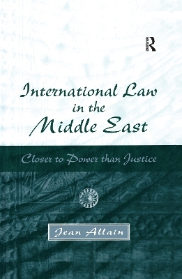 International Law in the Middle East - Jean Allain