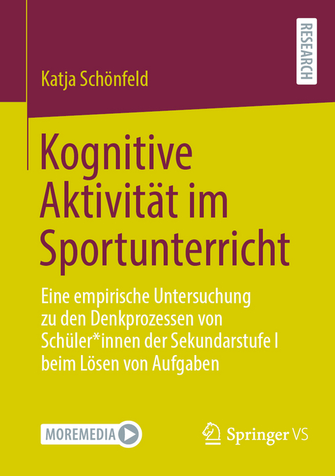 Kognitive Aktivität im Sportunterricht - Katja Schönfeld