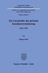 Die Geschichte der privaten Krankenversicherung. - Fabian Wein