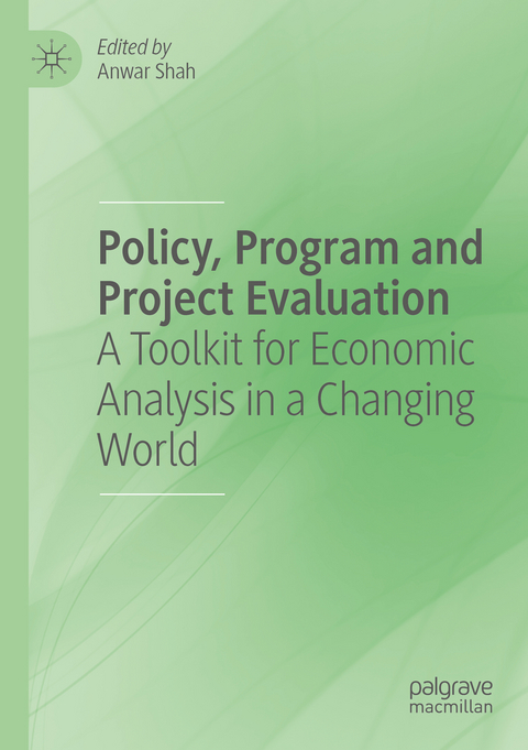 Policy, Program and Project Evaluation - 