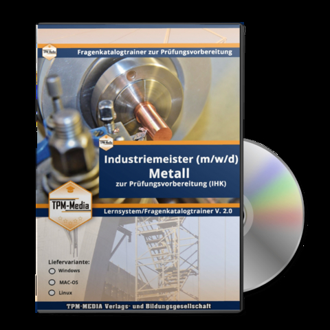 Industriemeister Metall (MAC-OS) Fragenkatalogtrainer mit über 5000 Lern-/Prüfungsfragen - Thomas Mueller