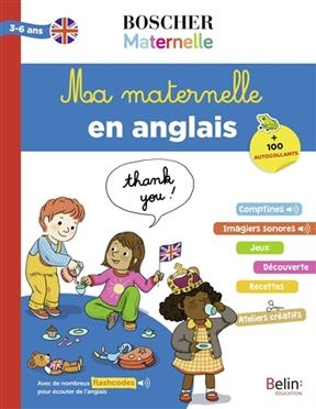 MA MATERNELLE EN ANGLAIS 3-6 ANS -  BOSCHER MATERNELLE