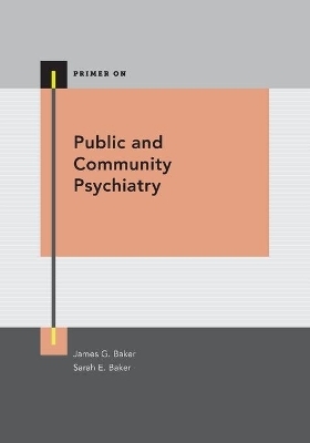 Public and Community Psychiatry - 