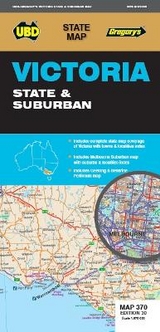 Victoria State & Suburban Map 370 30th - UBD Gregory's