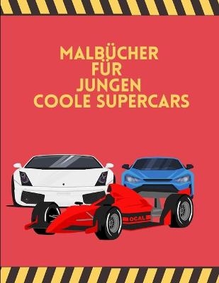 Malbücher für Jungen Coole SuperCars - Prince Milan Benton