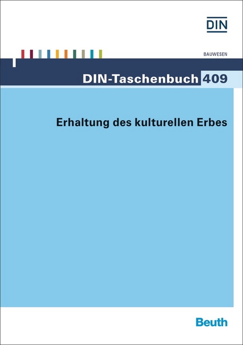 Erhaltung des kulturellen Erbes - Buch mit E-Book