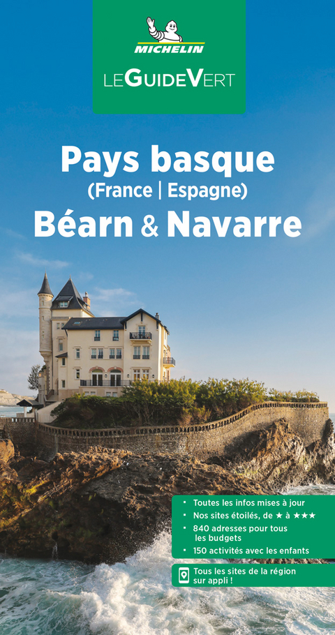 Michelin Le Guide Vert Pays Basque, Navarre