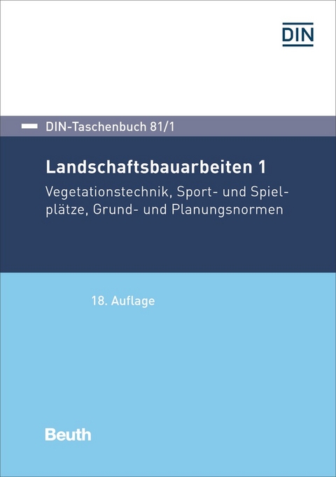 Landschaftsbauarbeiten 1 - Buch mit E-Book