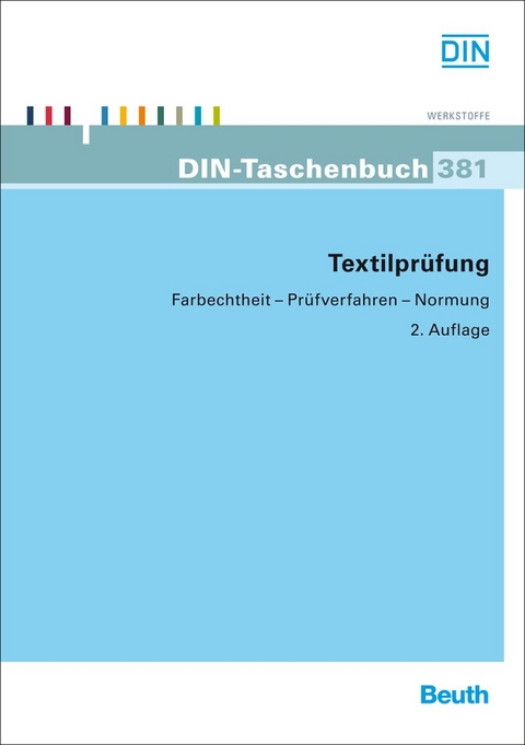 Textilprüfung - Buch mit E-Book