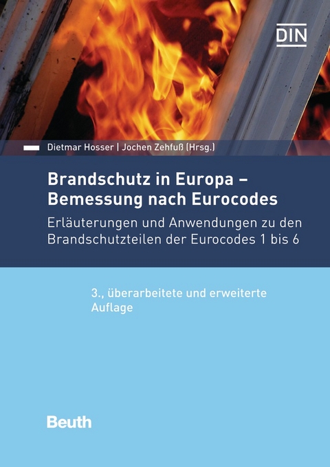 Brandschutz in Europa - Bemessung nach Eurocodes - Buch mit E-Book - 