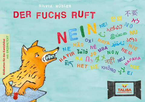 Der Fuchs ruft NEIN - Bildkartenversion (A3, Multilingual) - Silvia Hüsler