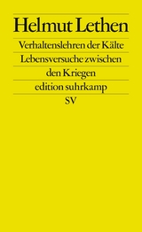 Verhaltenslehren der Kälte - Helmut Lethen