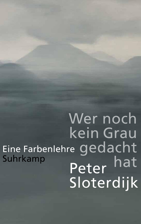 Wer noch kein Grau gedacht hat - Peter Sloterdijk