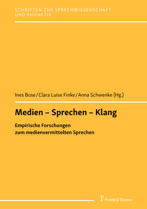 Medien – Sprechen – Klang - 