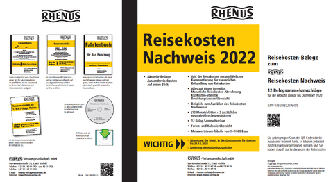 Rhenus Reisekosten Nachweis 2022