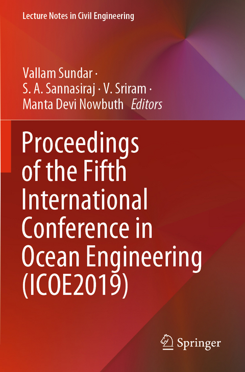 Proceedings of the Fifth International Conference in Ocean Engineering (ICOE2019) - 