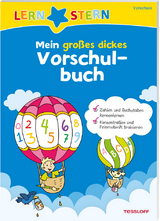 LERNSTERN. Mein großes dickes Vorschulbuch - Sonja Meierjürgen