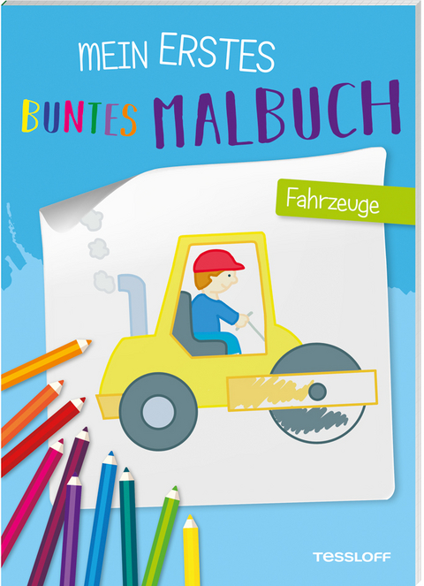 Mein erstes buntes Malbuch. Fahrzeuge