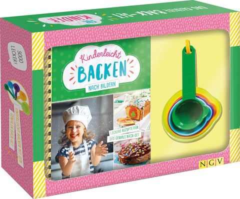 Kinderleicht backen nach Bildern. Das clevere Back-Set für Kinder ab 6 Jahren