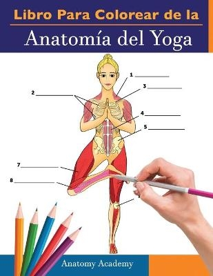 Libro Para Colorear de la Anatomía del Yoga - Anatomy Academy