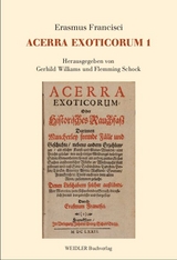 ACERRA EXOTICORUM - Erasmus Francisci