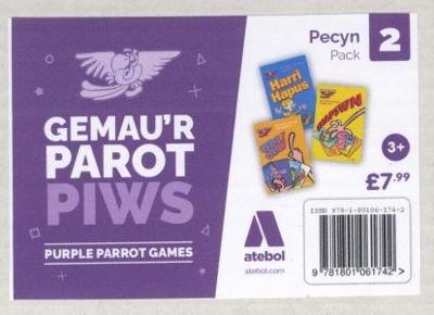 Pecyn Gemau'r Parot Piws 2