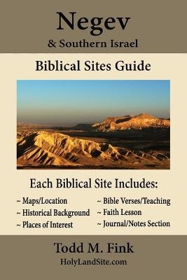 Negev & Southern Israel Biblical Sites Guide - Dr Fink