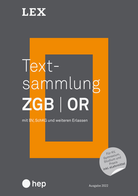 Textsammlung ZGB OR (Print inkl. eLehrmittel)