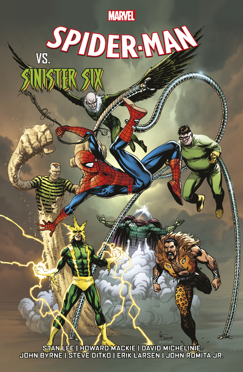 Spider-Man vs. Sinister Six - Stan Lee, John Romita Jr., Howard MacKie, Steve Ditko, David Michelinie, Erik Larsen, John Byrne