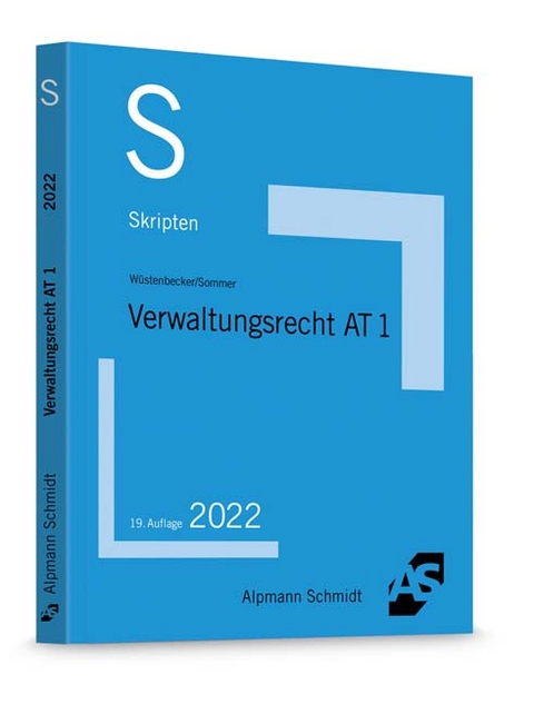 Skript Verwaltungsrecht AT 1 - Horst Wüstenbecker, Christian Sommer