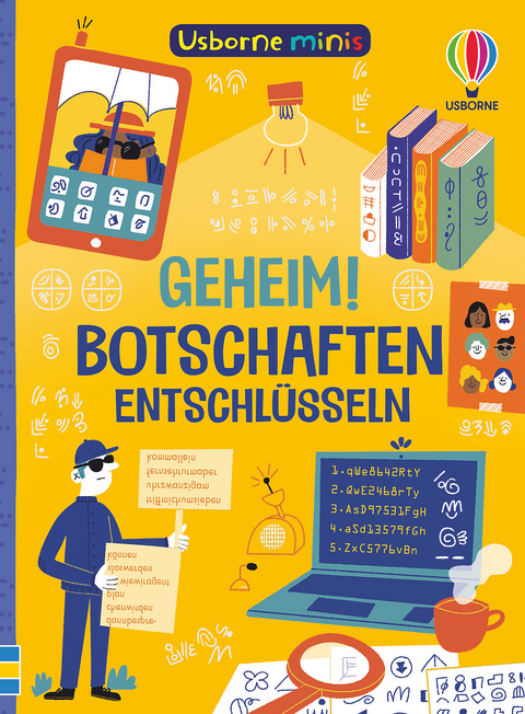 Usborne Minis: Geheim! Botschaften entschlüsseln - Simon Tudhope