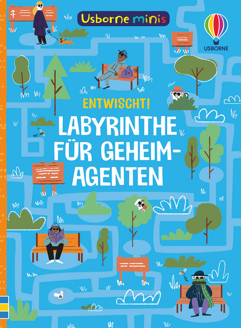 Usborne Minis: Entwischt! Labyrinthe für Geheimagenten - Kate Nolan