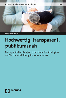 Hochwertig, transparent, publikumsnah - Bernadette Uth