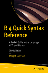 R 4 Quick Syntax Reference - Tollefson, Margot