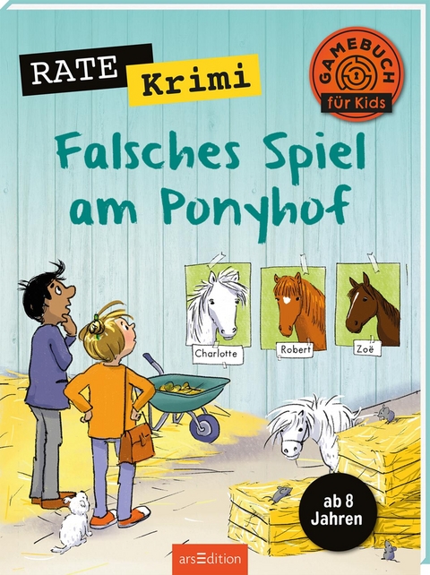 Rate-Krimi – Falsches Spiel am Ponyhof - Ute Löwenberg