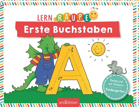 Lernraupe – Erste Buchstaben