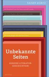 Unbekannte Seiten - Rainer Moritz