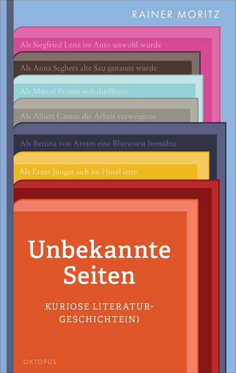 Unbekannte Seiten - Rainer Moritz